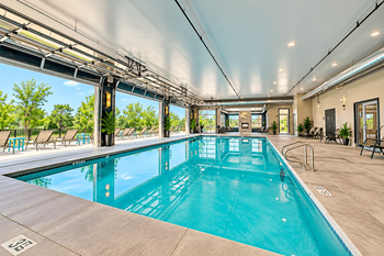 Indoor/outdoor pool - year round